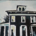 Colonial House 40x50, Oil On Linen, 2024