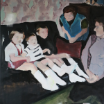 Family 110x90 Oil On Linen, 2024